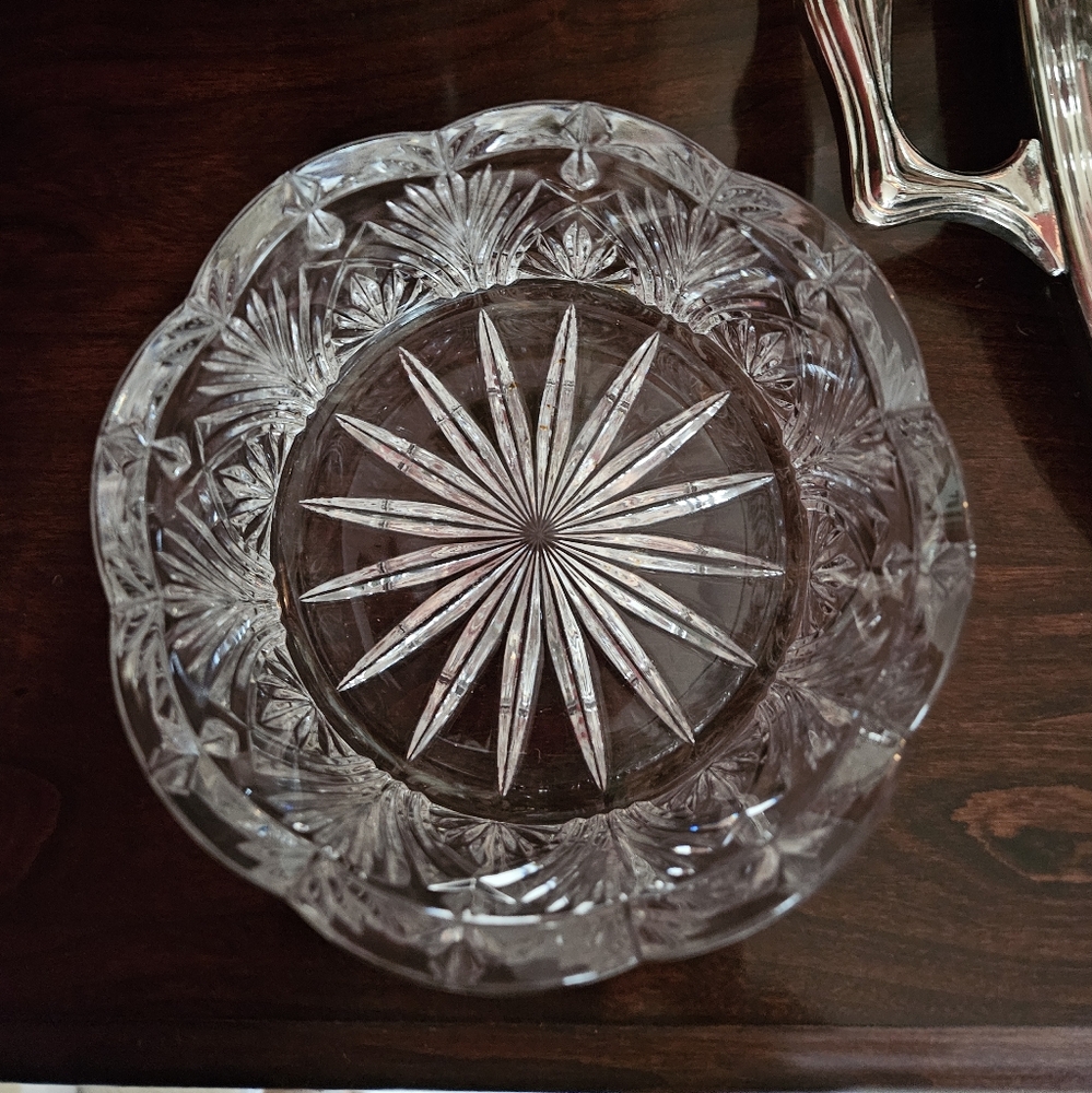 Crystal Candy Dish Heavy Weight - Picture 2 of 6